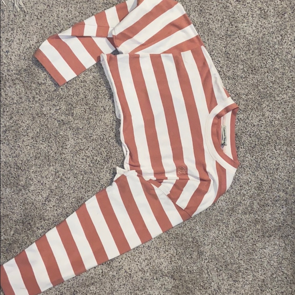 Vintage Calvin Klein sport cropped long sleeve